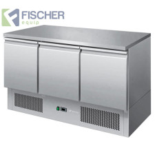 Fischer 3 Door Saladette Prep Fridge - ES03-51